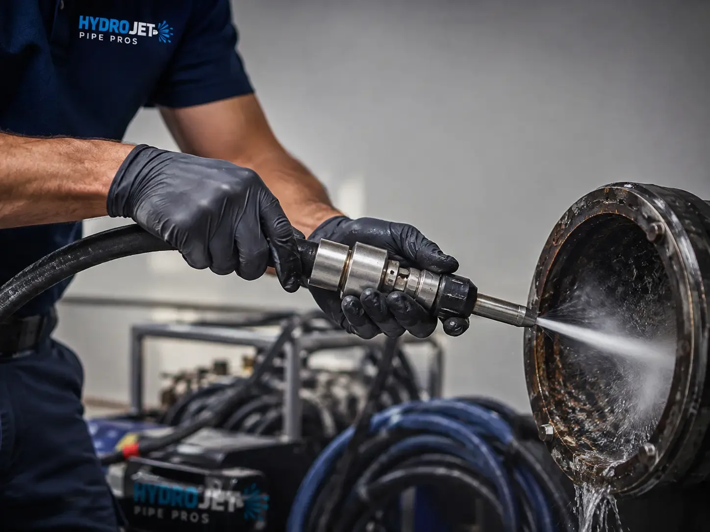 Hydro Jet Pipe Descaling in Equality, AL
